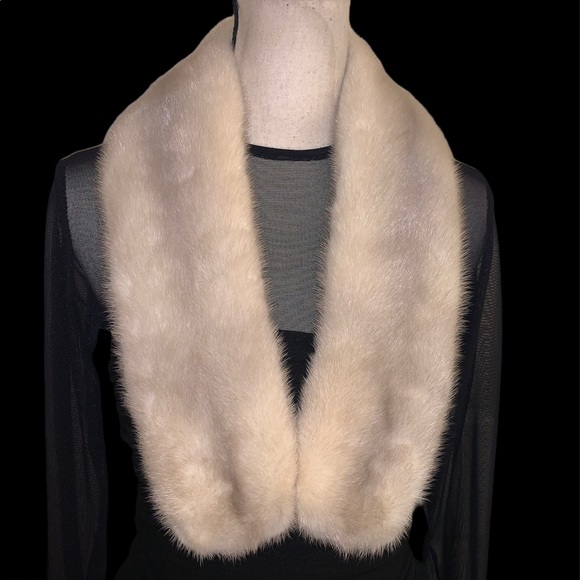 Genuine mink fur collard - Picture 5 of 11